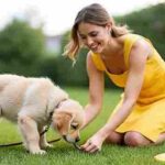 How to potty train a puppy outdoors in 7 days with a designated grass potty spot